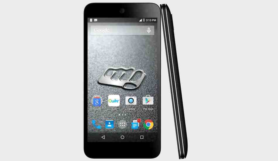 Micromax Canvas Nitro 4G launched at Rs 10,999