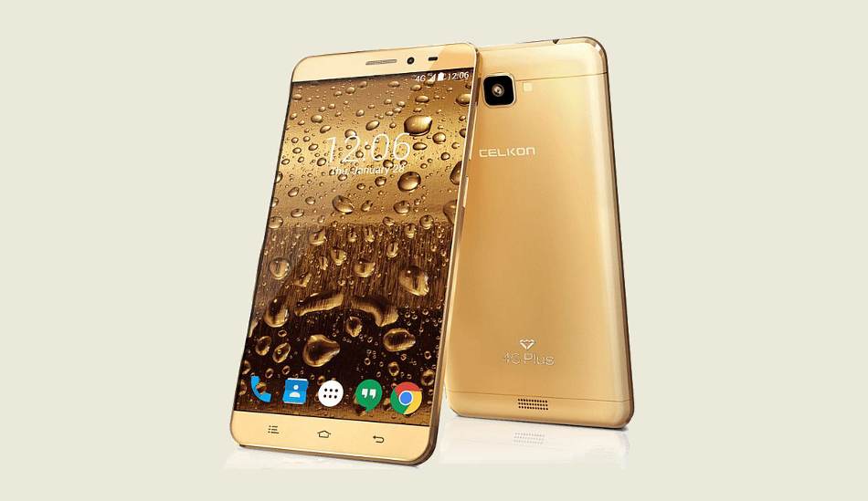 Celkon Diamond 4G Plus with 4G, 5-inch HD display launched at Rs 6,369