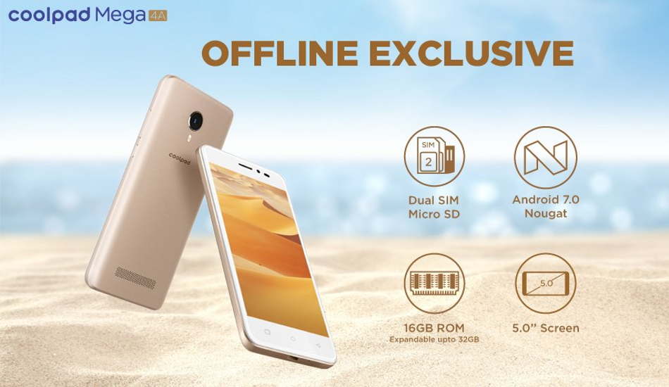 Coolpad Mega 4A launched for Rs 5,999