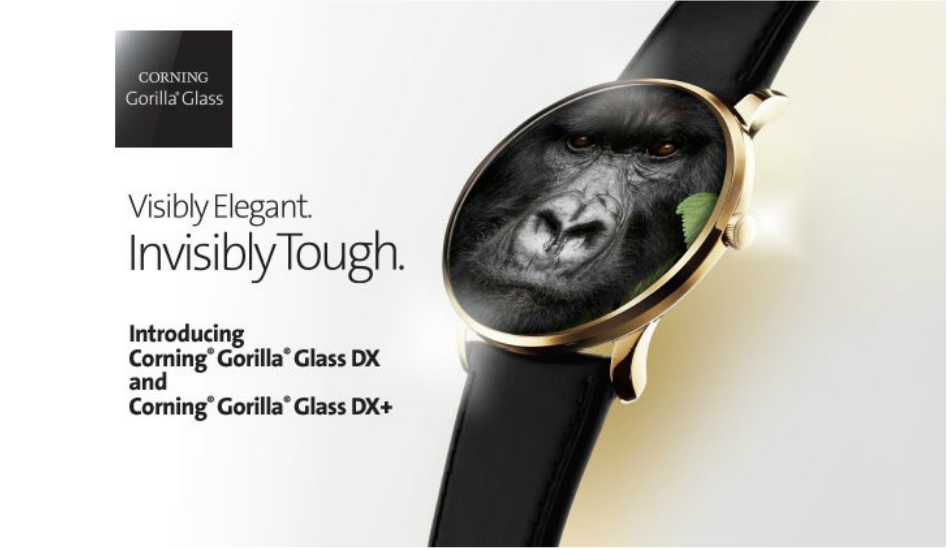 Corning unveils Gorilla Glass DX, DX Plus for smartwatches