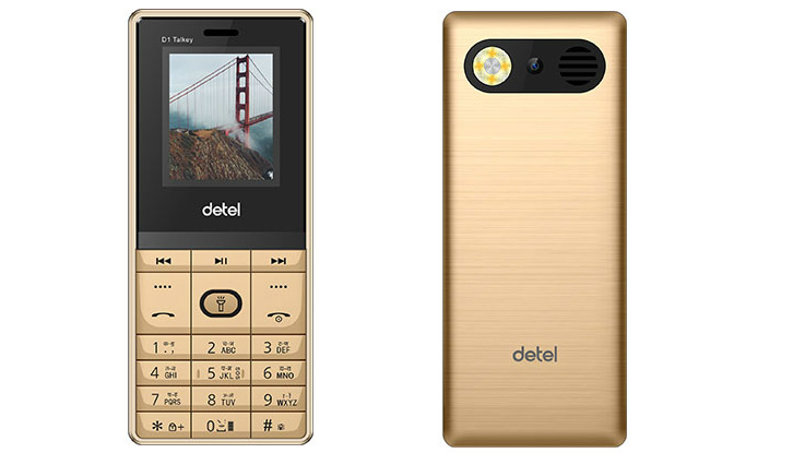 Detel D1 Talkey feature phone launched in India for Rs 699