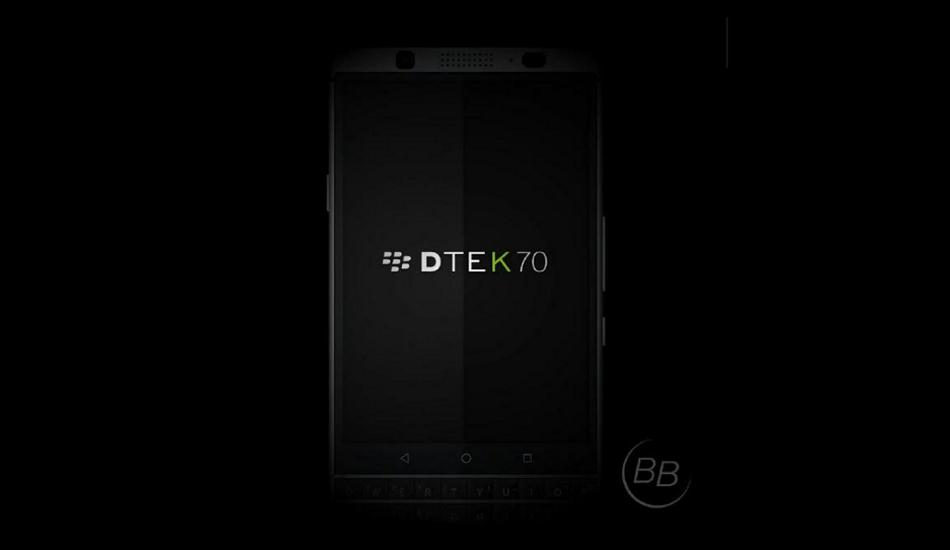 BlackBerry DTEK70 teased again in official video, alleged renders leaked ahead of launch