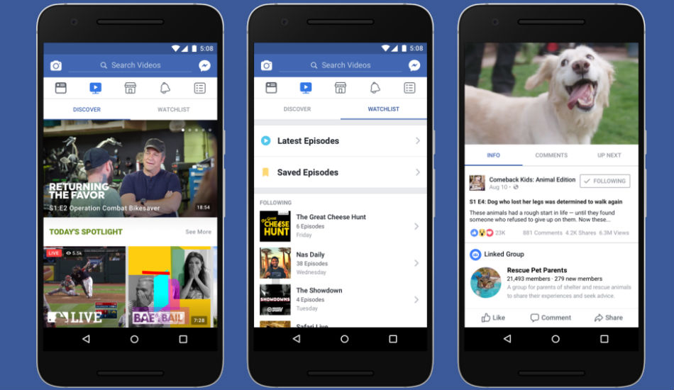 Facebook to launch its video platform ‘Watch’ in India soon: Report