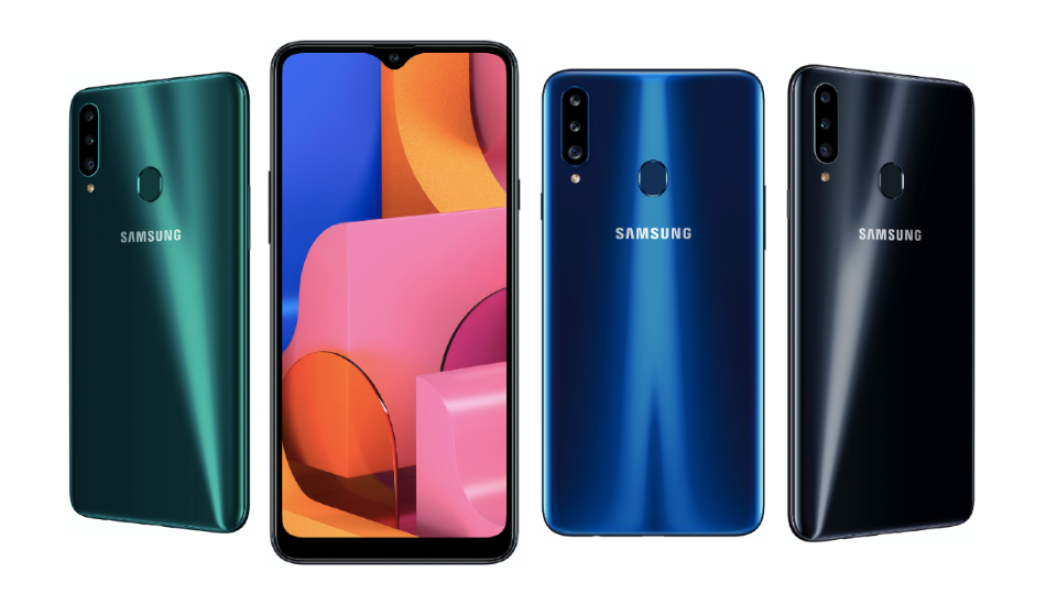 Samsung Galaxy A20s with triple cameras launched in India, price starts at Rs 11,999