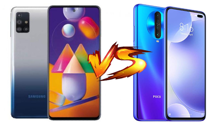 Samsung Galaxy M31s vs Poco X2