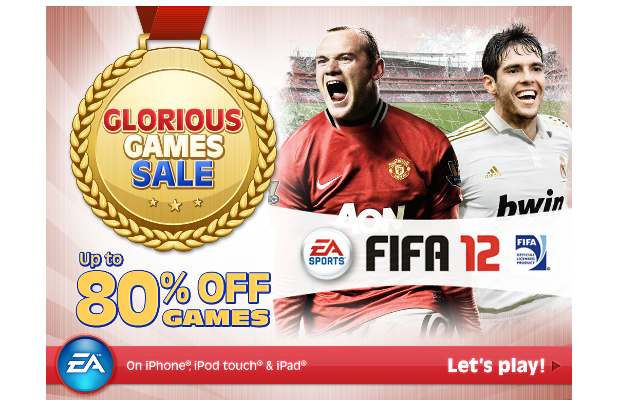 EA Mobile's iOS game sale offers up to 80% discount on select games