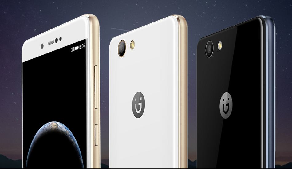 Gionee F106 launched with 5-inch HD display and Android Marshmallow