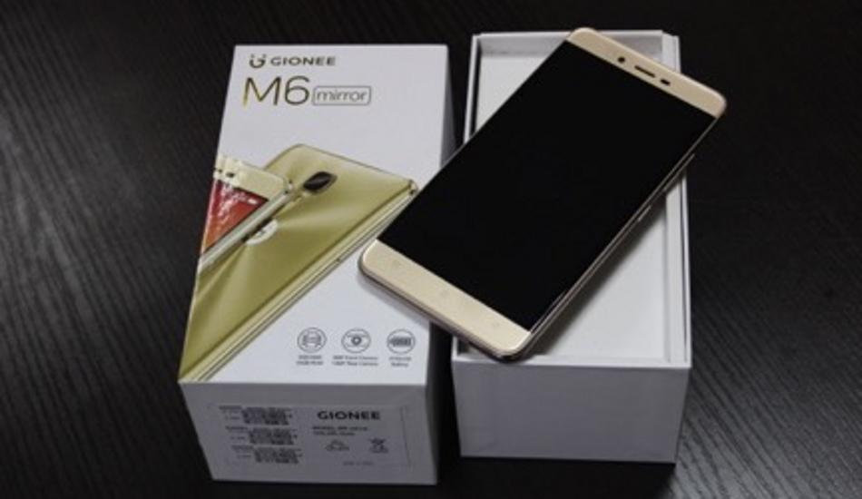 Gionee M6 Mirror with full HD display, 3GB RAM launched