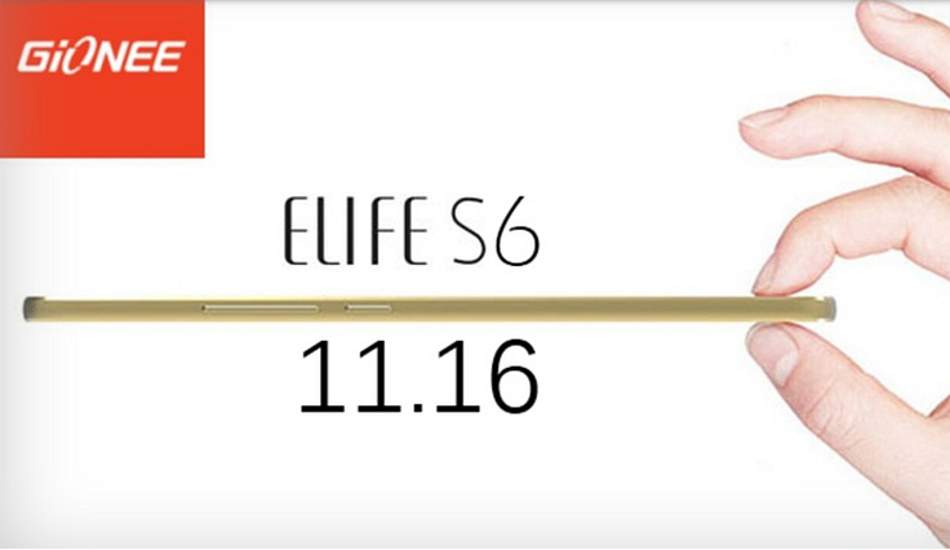 Gionee to launch Elife S6 next month