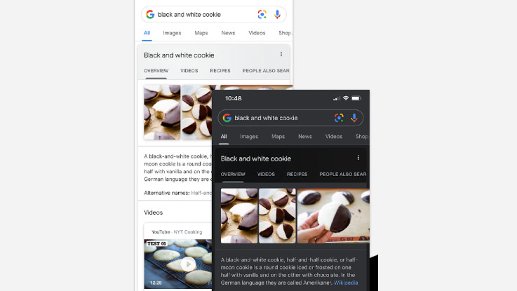 Google app for Android and iOS finally gets dark mode