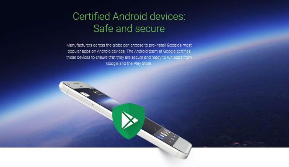 Google introduces a new site on the benefits of certified Android devices