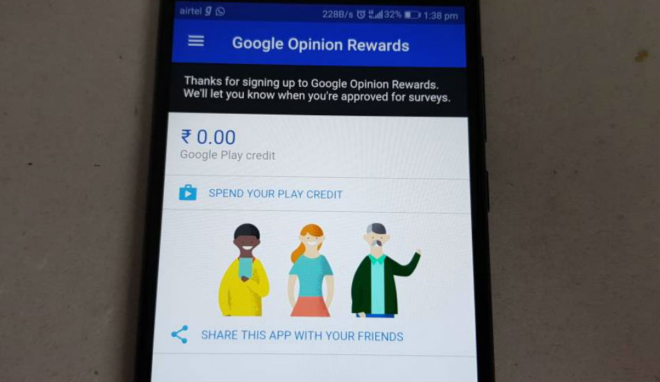 Google Opinion Rewards now available in India: Here’s what you need to know
