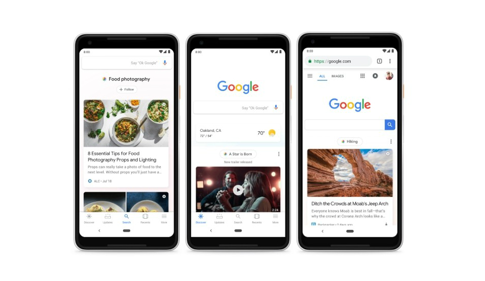 Google Feed renamed to Google Discover
