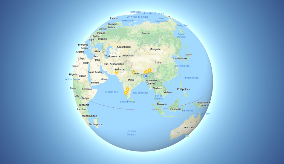 Google Maps finally realises Earth is round, displays 3D Globe when zoomed out