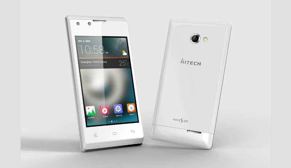 Hitech Amaze S-305 with Android KitKat launched for Rs 2,999