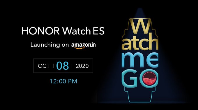 Honor Watch ES to launch in India on October 8