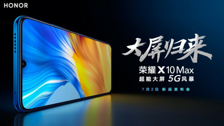 Honor X10 Max confirmed to launch on July 2