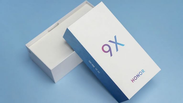Honor reveals 9X retail box images