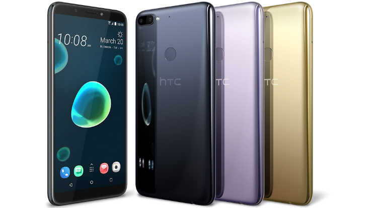 HTC Desire 12, Desire 12+ with 18:9 displays, Android Oreo launched