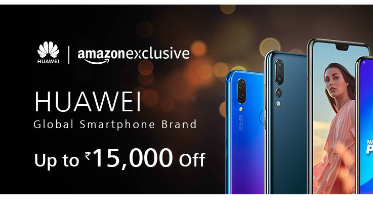 Amazon Great Indian Sale: Huawei announces discounts on P20 Pro, P20 Lite and Nova series