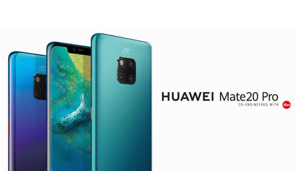 Huawei Mate 20 Pro with 6.39-inch QHD+ OLED display, triple rear cameras launched in India for Rs 69,990