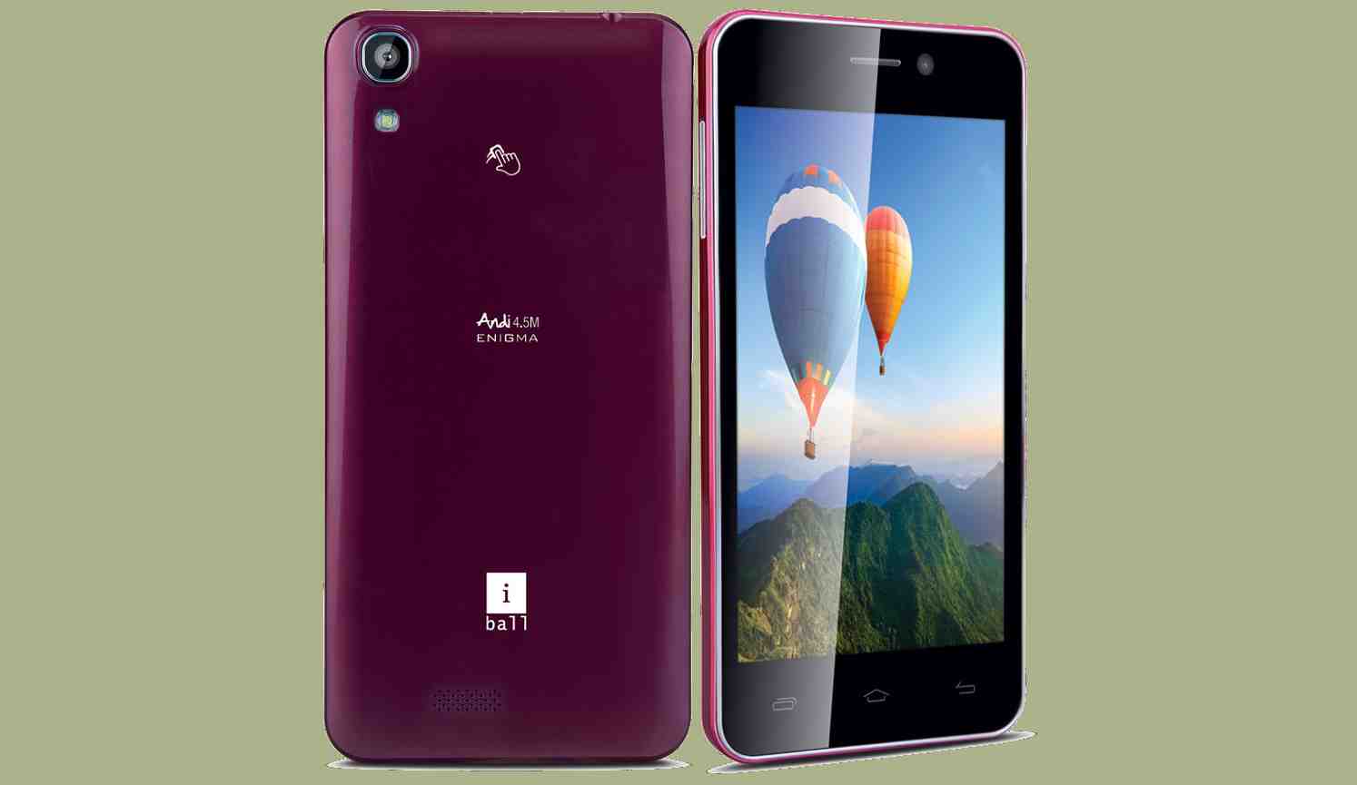 iBall Andi 4.5M Enigma with front-facing 8MP camera launched for Rs 8,499