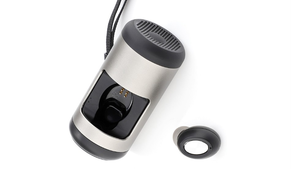 iGear launches Twinpod, a Bluetooth speaker with integrated wireless earbuds