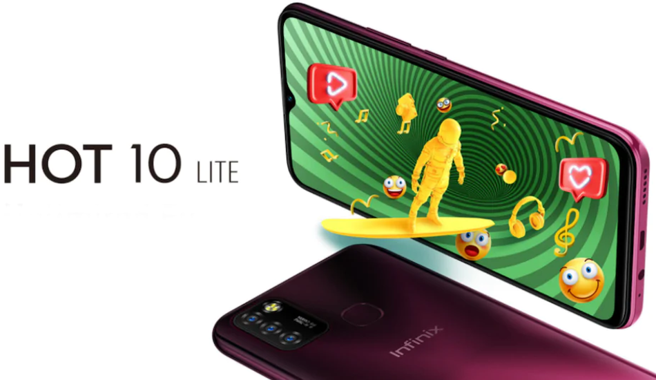 Infinix Hot 10 Lite launched with MediaTek Helio A20 SoC, 5000mAh battery