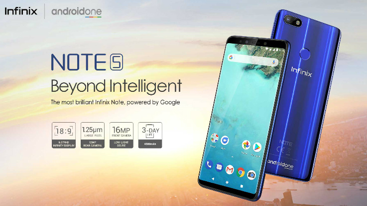 Infinix Note 5 Android One smartphone gets a price cut of Rs 3000