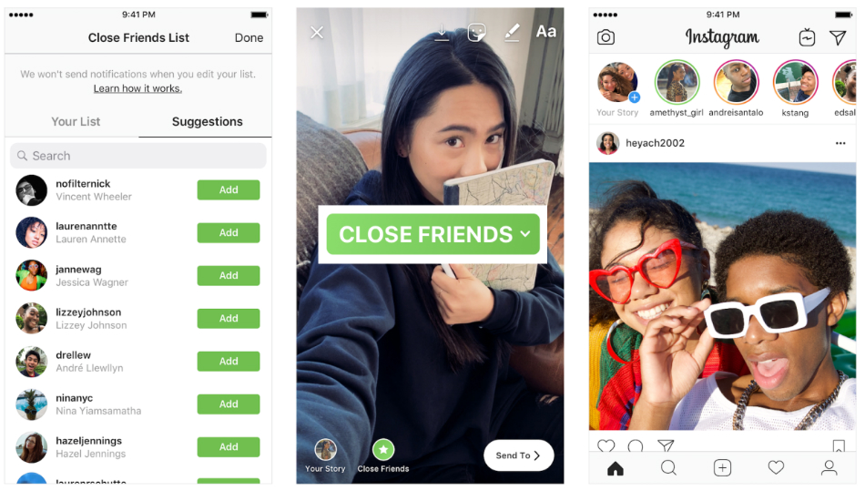 Instagram now allows you to share Stories only to your ‘close friends’