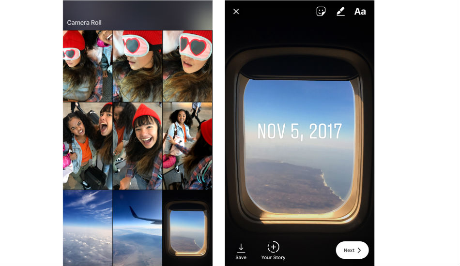 Instagram Stories allows you to upload more than 24 hours old photos and videos