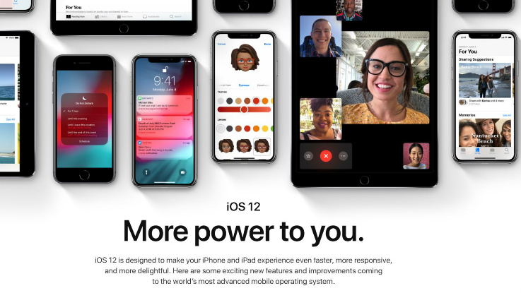 Apple iOS 12 with shared AR experiences, Group FaceTime, Memoji and more announced