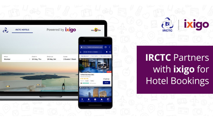 IRCTC partners with ixigo for hotel bookings in India