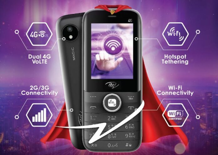 itel Magic 2 4G Feature Phone Launched in India for Rs 2,349