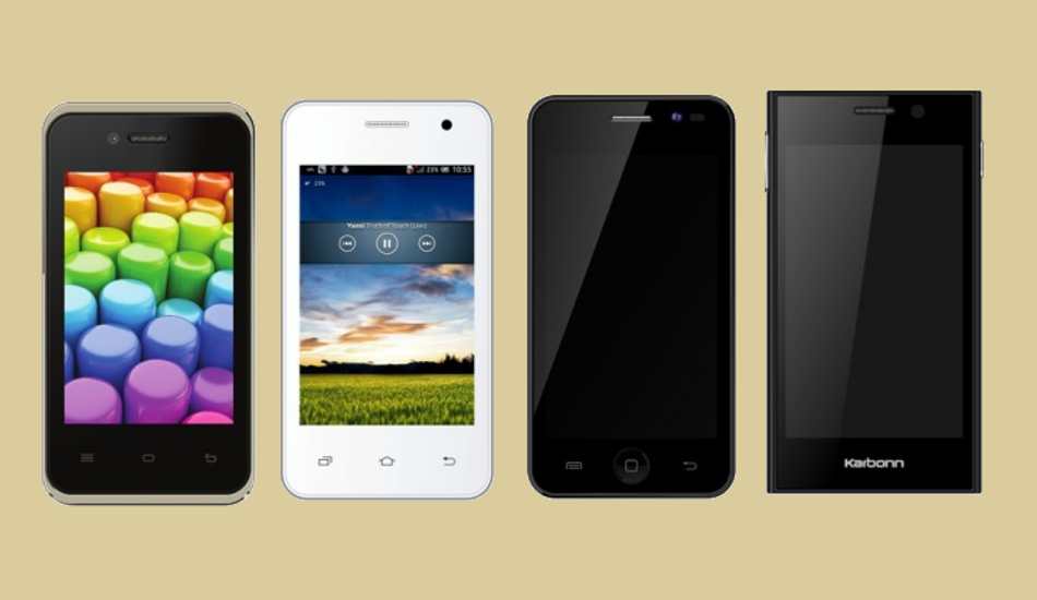 Karbonn Smart series phones for under Rs 5000