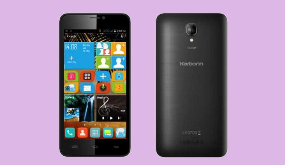 KitKat based Karbonn Titanium S19 with 5 MP front cam launched for Rs 8,999