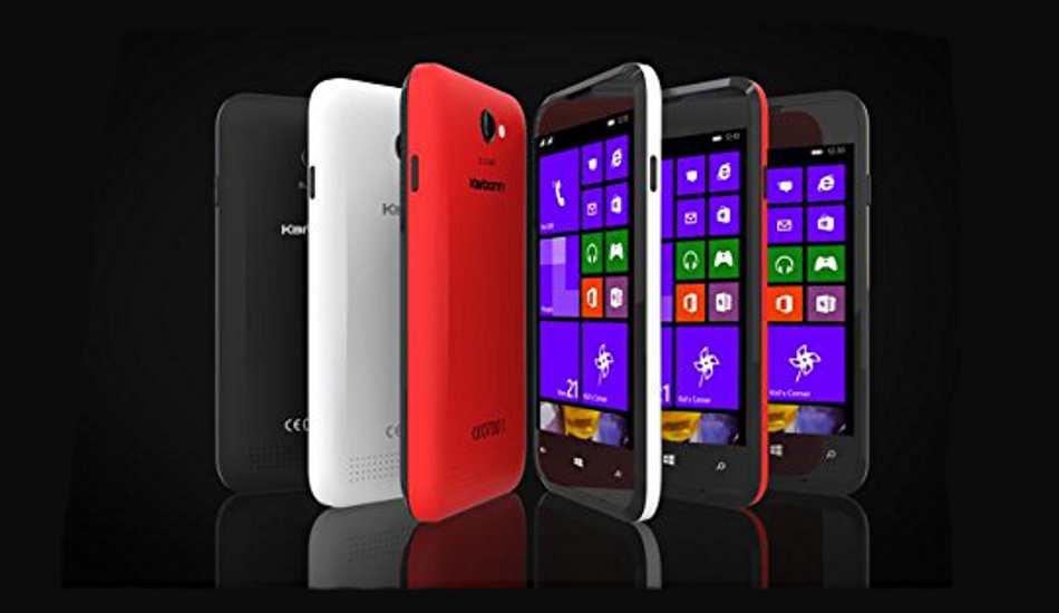 Karbonn joins Windows club, brings Titanium Wind W4 for Rs 5,999