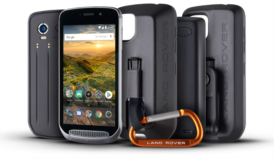 Land Rover Explore rugged smartphone with swappable back covers launched ahead of MWC 2018