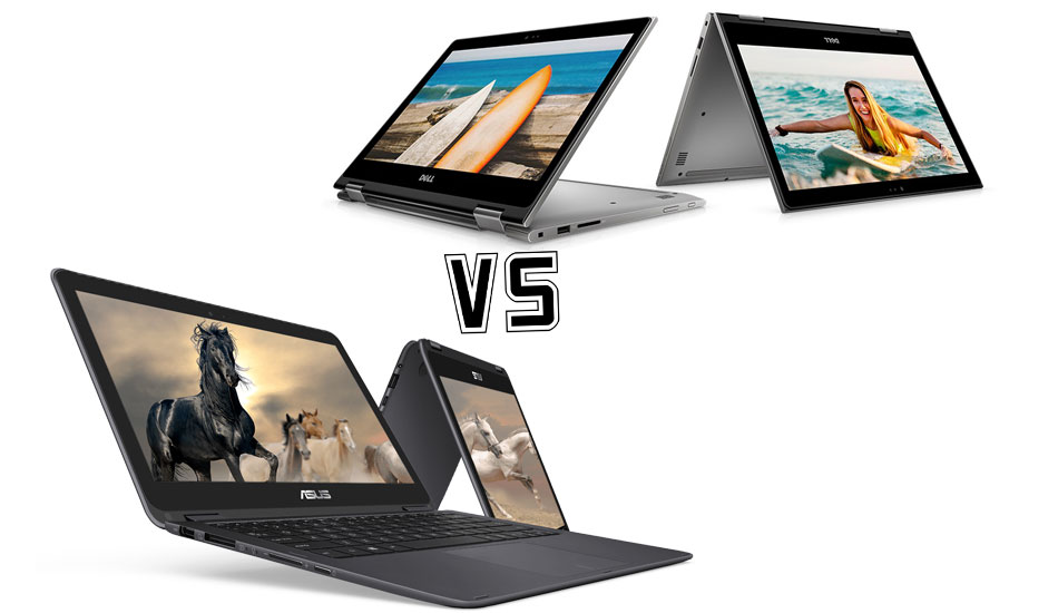 Asus ZenBook Flip UX360CA vs Dell Inspiron 13 5000 2-in-1: Battle for the best convertible laptops