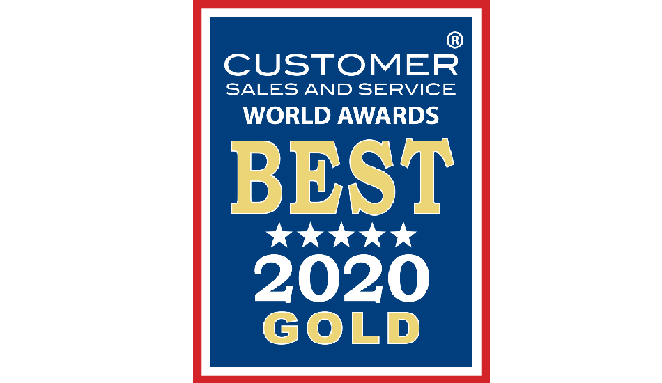 Lava wins Gold at Customer Sales and Service World Awards