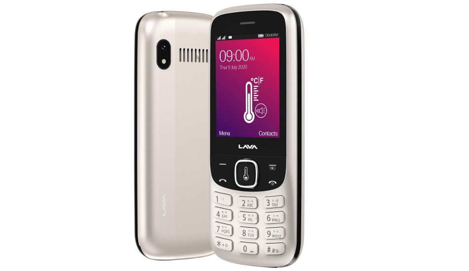 Lava Pulse 1 feature phone with contactless thermometer launched for Rs 1,999