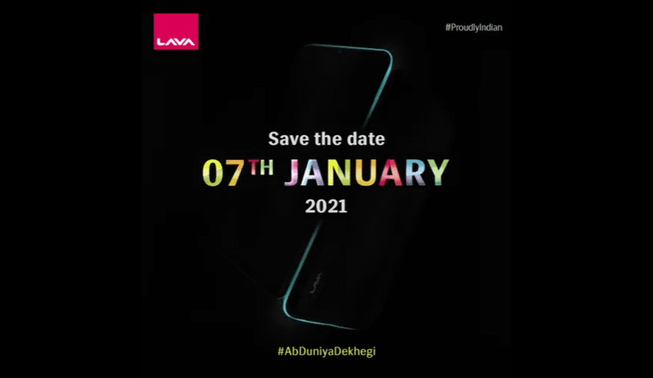 Lava to launch a new smartphone on 7th January, 2021
