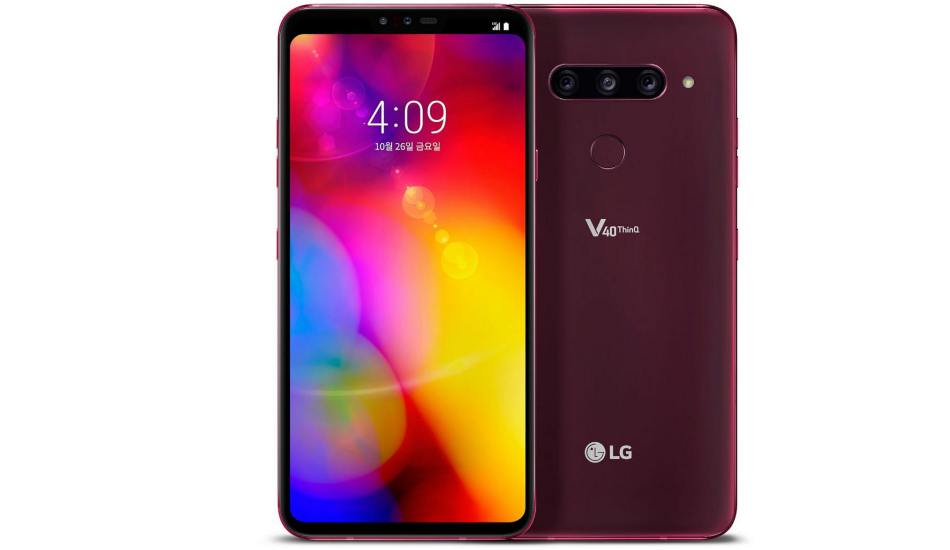 LG V40 ThinQ goes official with five cameras and a 6.4 inch QHD+ OLED display