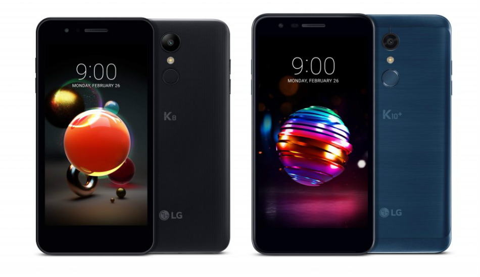 LG K8 2018 and K10 2018 series unveiled ahead of MWC 2018