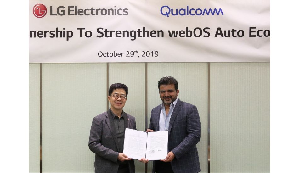 LG, Qualcomm team up to develop webOS Auto connected in-vehicle infotainment system