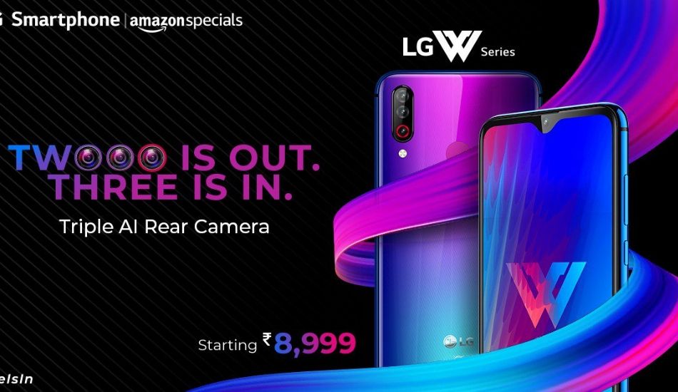 LG W10, W30 and W30 Pro launched in India, price starts at Rs 8,999