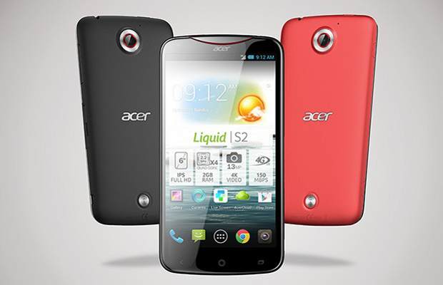 Unveiled: Acer Liquid S2 with 4k video recording capability