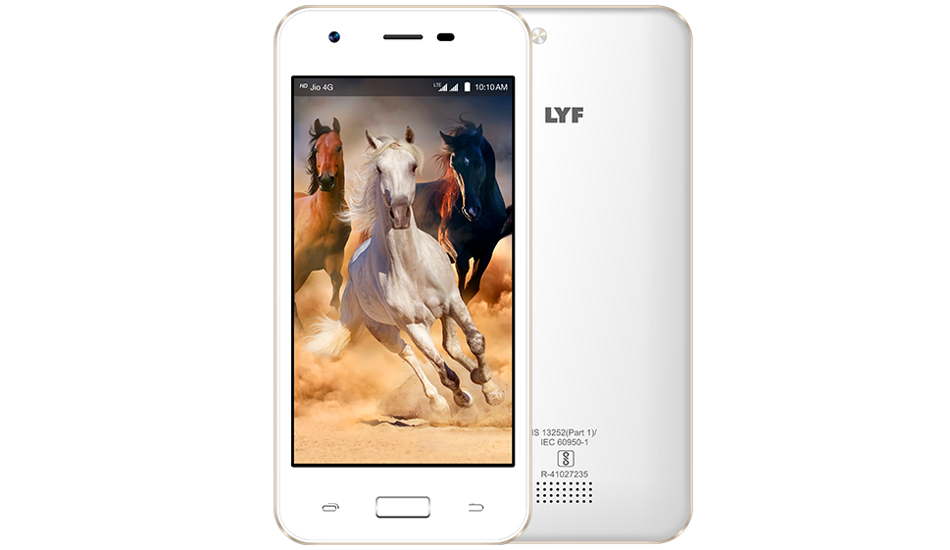 Reliance LYF C451 4G VoLTE smartphone launched at Rs 4,999