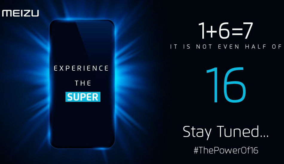 Meizu starts teasing its 16-series smartphone launch in India