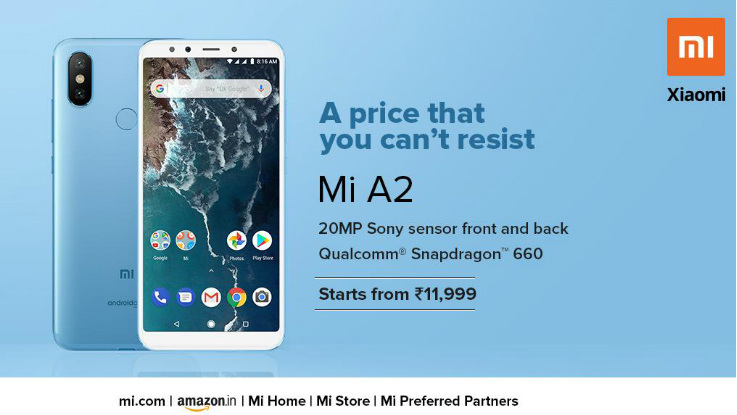 Xiaomi Mi A2 receives yet another price cut in India